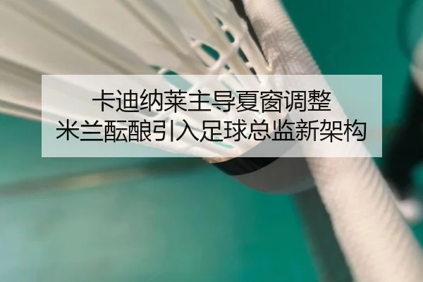 卡迪纳莱主导夏窗调整 米兰酝酿引入足球总监新架构